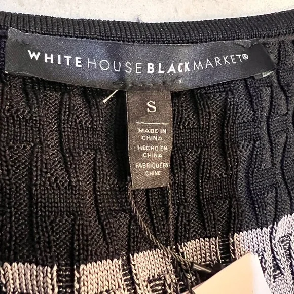 NWT White House Black Market size Small women’s top - Picture 9 of 9